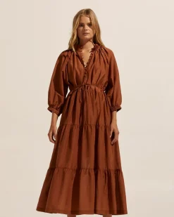 zoe kratzmann Dresses|Field Dress-Bronze