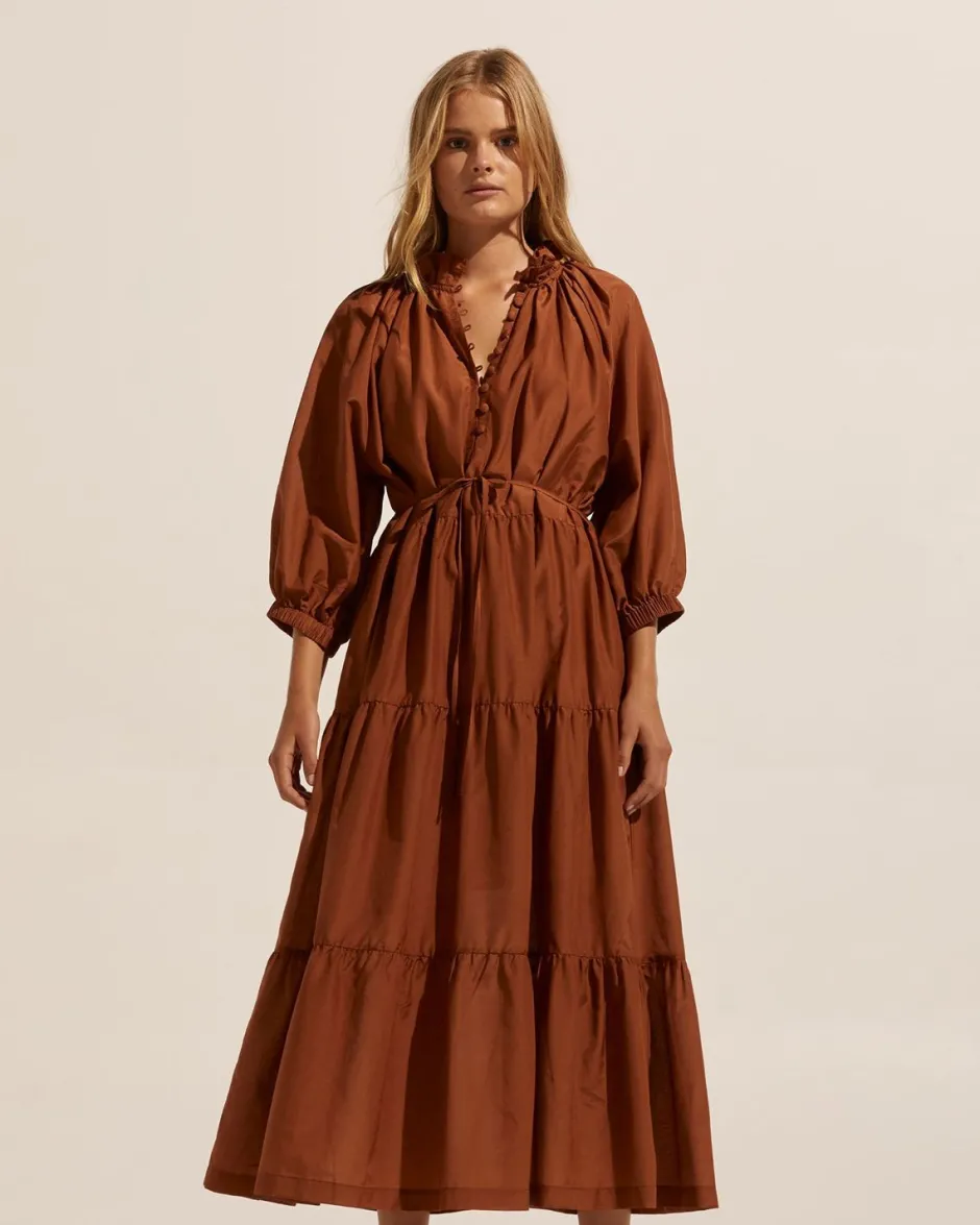 zoe kratzmann Dresses|Field Dress-Bronze