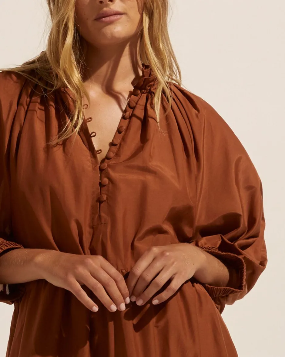 zoe kratzmann Dresses|Field Dress-Bronze
