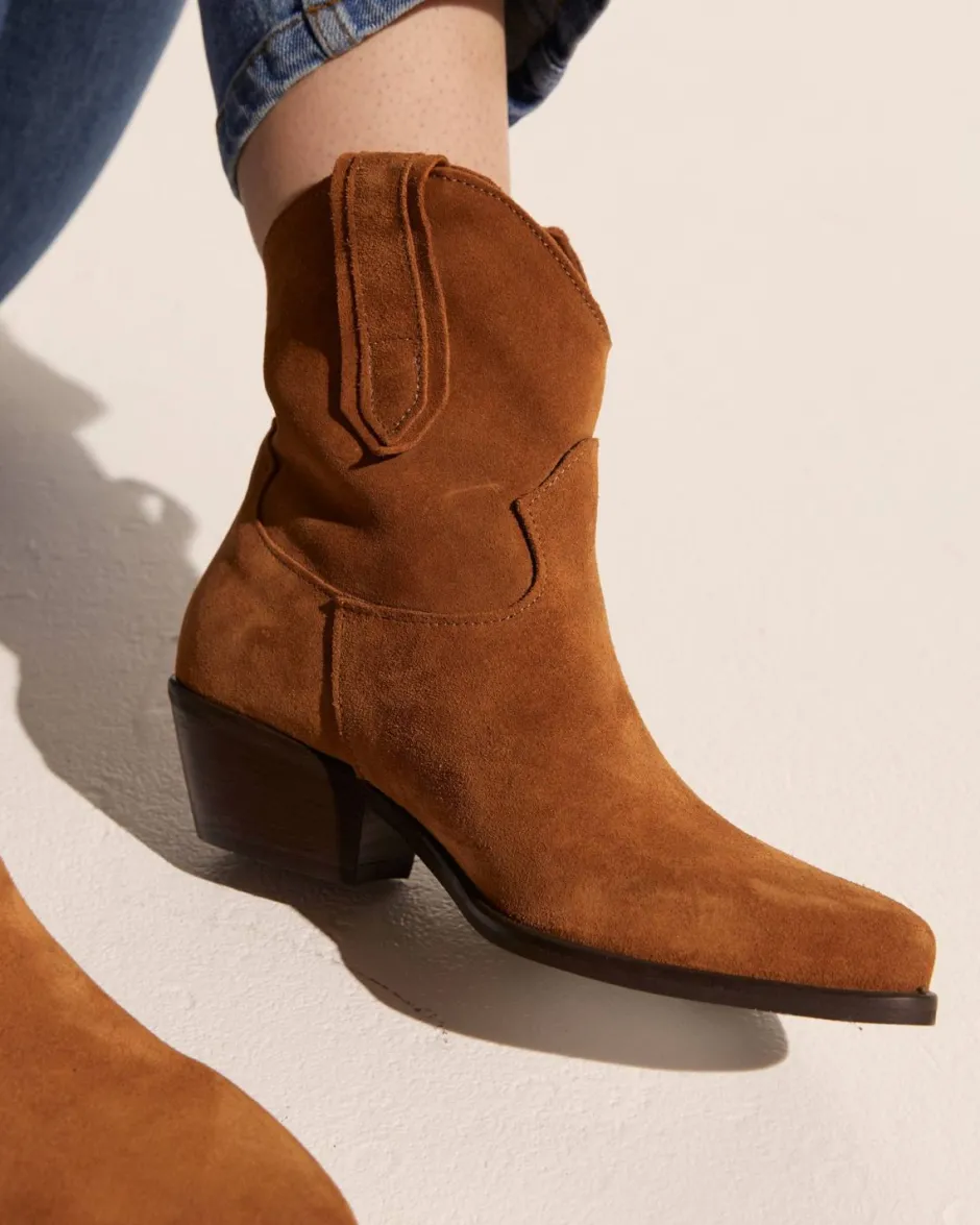 zoe kratzmann Boots|Fiesta Boot-Tan Suede