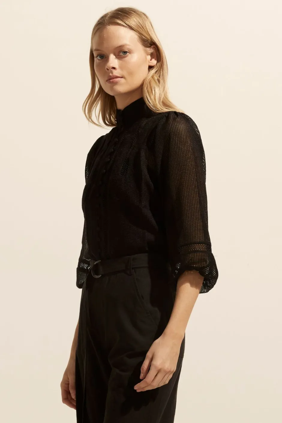 zoe kratzmann Tops|Focus Top-Black