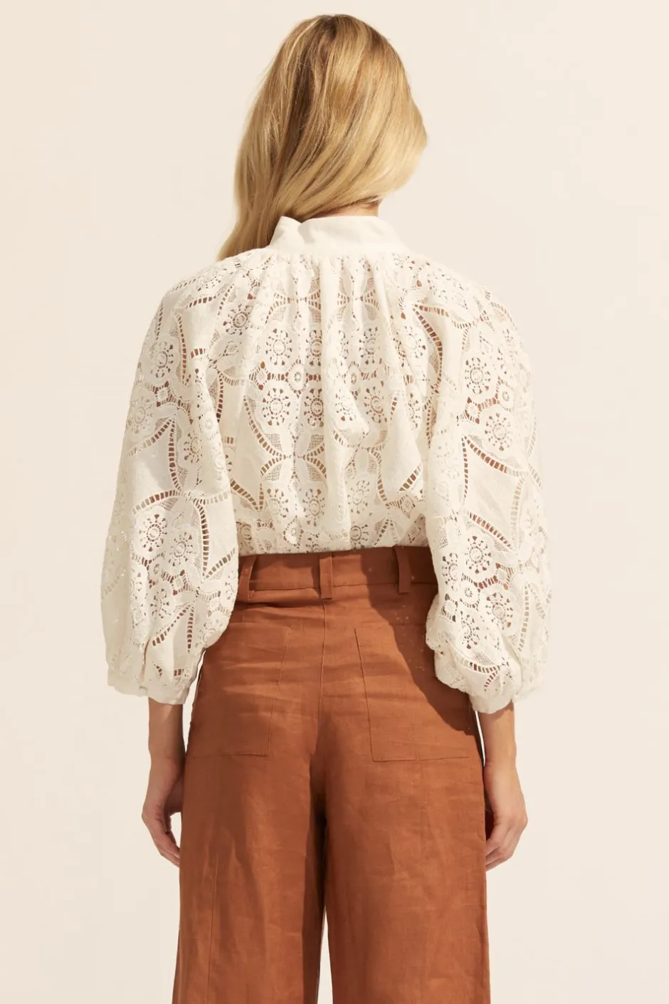 zoe kratzmann Tops|Fuse Top-Cream