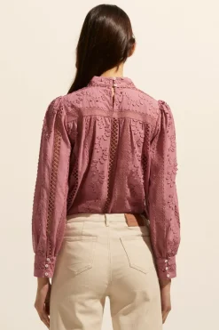 zoe kratzmann Tops|Glimpse Top-Magenta