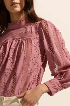 zoe kratzmann Tops|Glimpse Top-Magenta