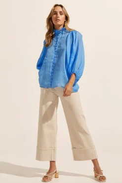 zoe kratzmann Tops|Grant Top-Peacock