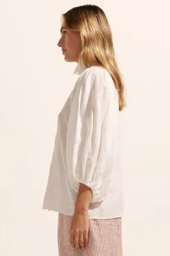 zoe kratzmann Tops|Grant Top-Porcelain