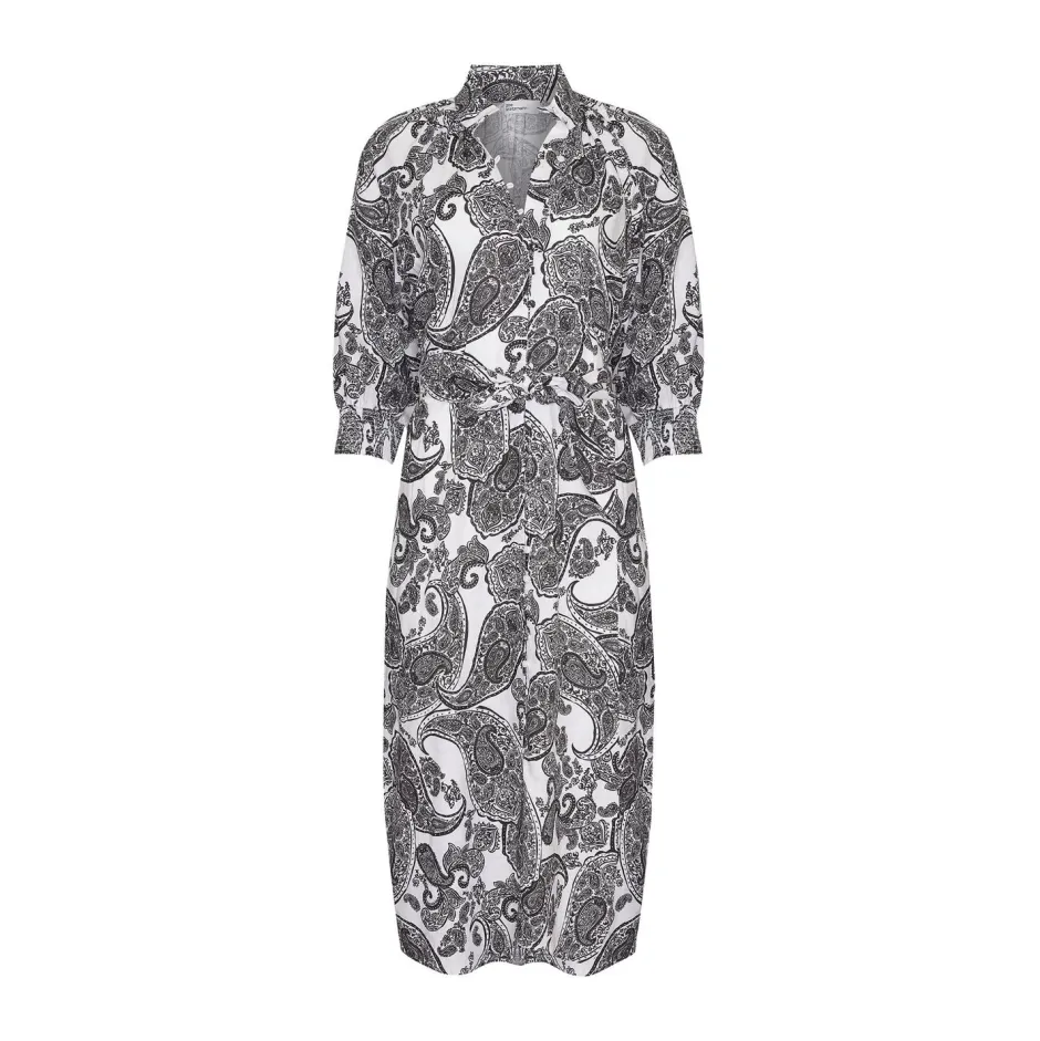zoe kratzmann Dresses|Halcyon Dress-Black Paisley