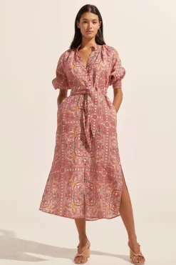 zoe kratzmann Dresses|Halcyon Dress-Rio Scarf