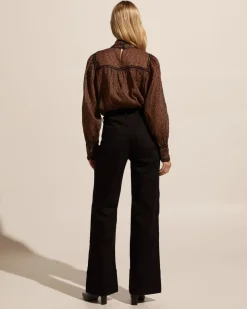 zoe kratzmann Tops|Horizen Top-Toast Leopard