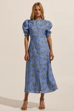 zoe kratzmann Dresses|Impulse Dress-Azure Botanic
