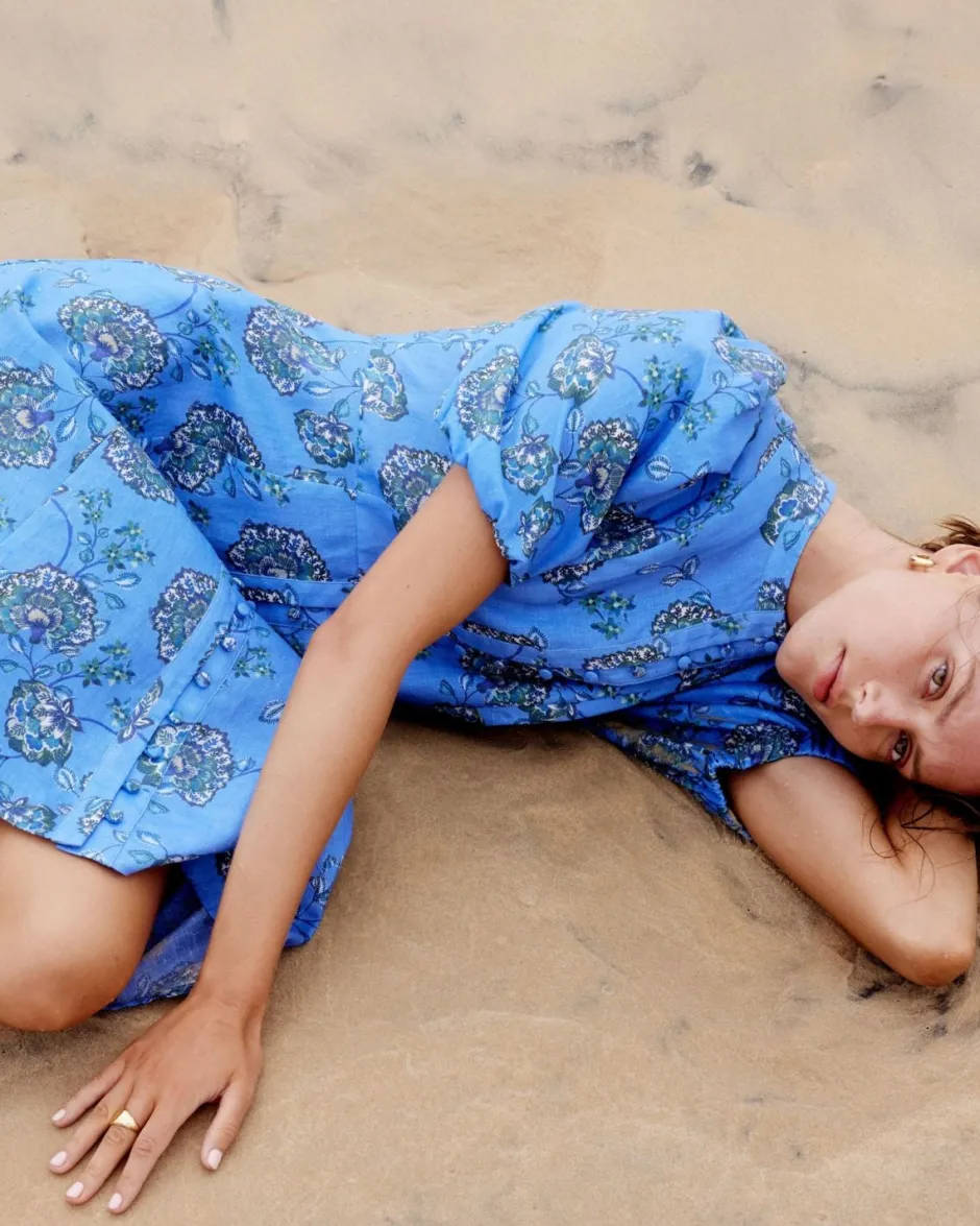zoe kratzmann Dresses|Impulse Dress-Azure Botanic