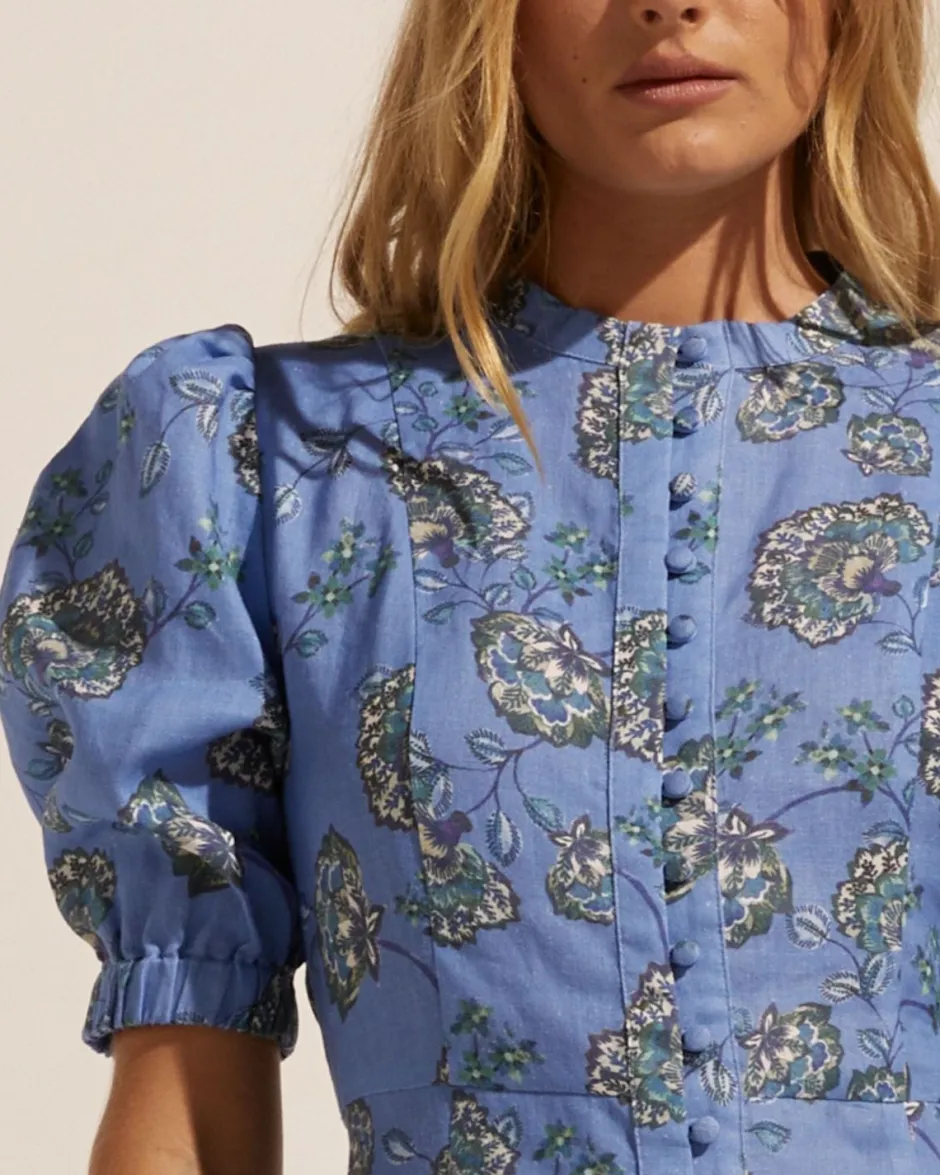 zoe kratzmann Dresses|Impulse Dress-Azure Botanic