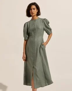 zoe kratzmann Dresses|Impulse Dress-Sage