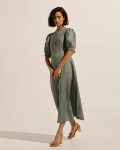 zoe kratzmann Dresses|Impulse Dress-Sage