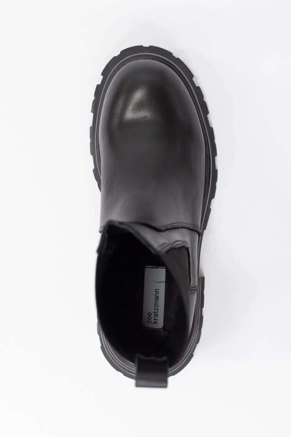 zoe kratzmann Boots|Inset Boot-Black Leather