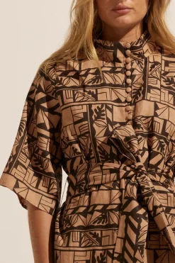 zoe kratzmann Dresses|Insight Dress-Matisse Choc