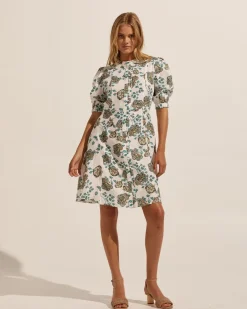 zoe kratzmann Dresses|Intent Dress-Sage Botanic