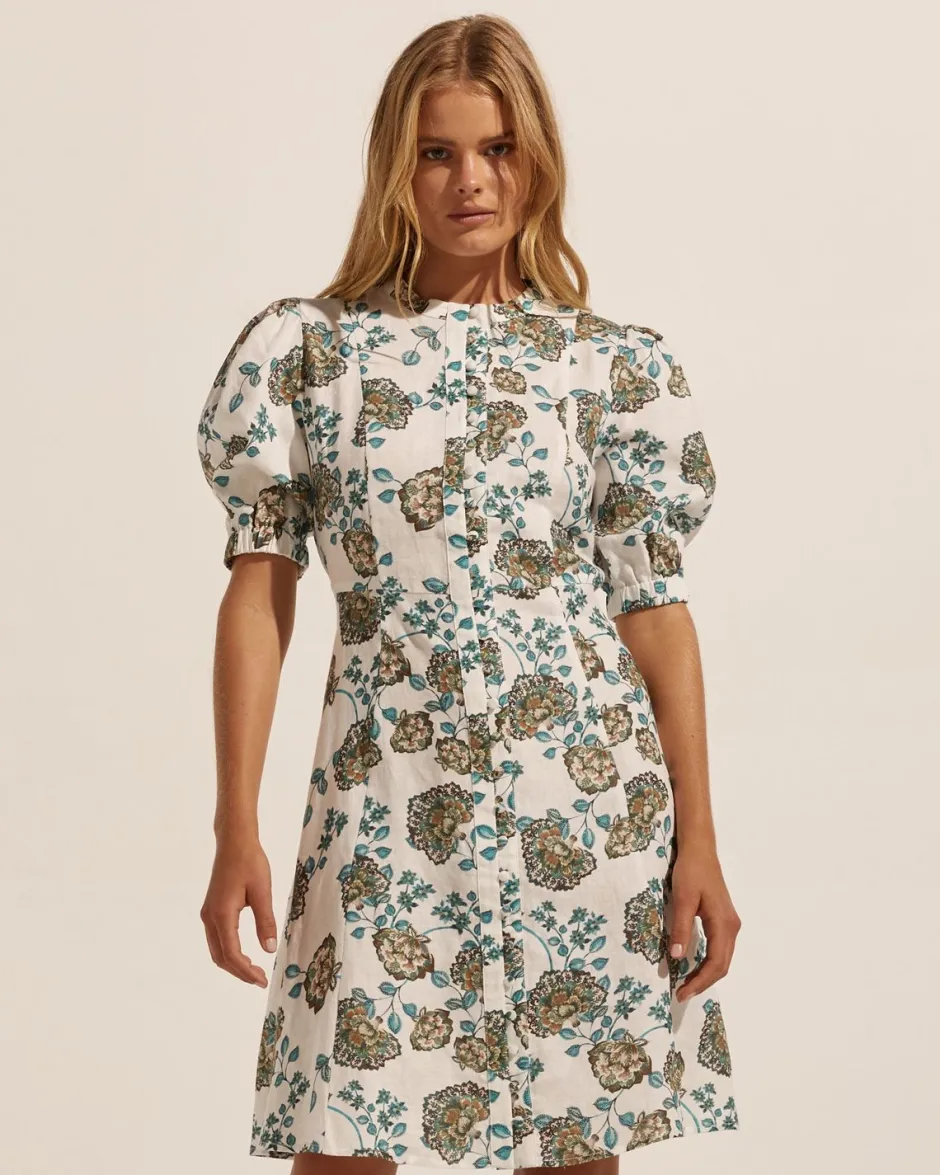 zoe kratzmann Dresses|Intent Dress-Sage Botanic