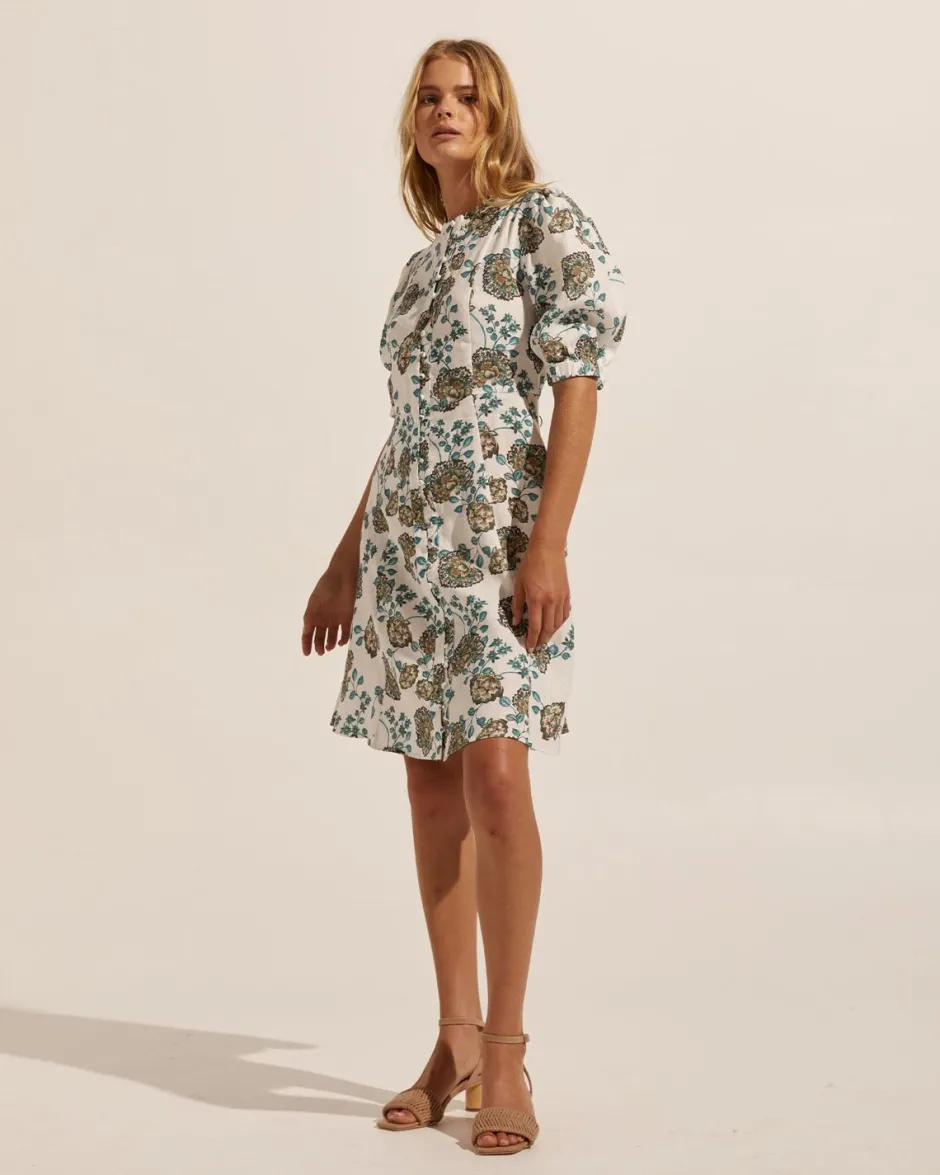zoe kratzmann Dresses|Intent Dress-Sage Botanic