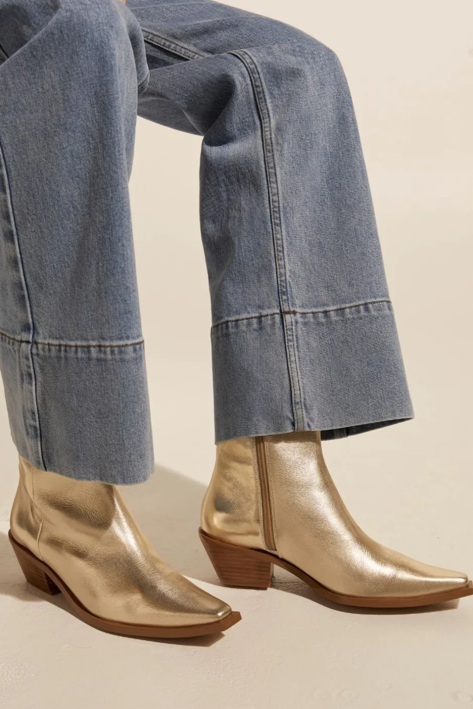 zoe kratzmann Boots|Intimation Boot-Metallic