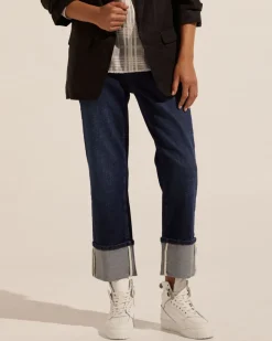 zoe kratzmann Bottoms|Journey Jean-Dark Denim