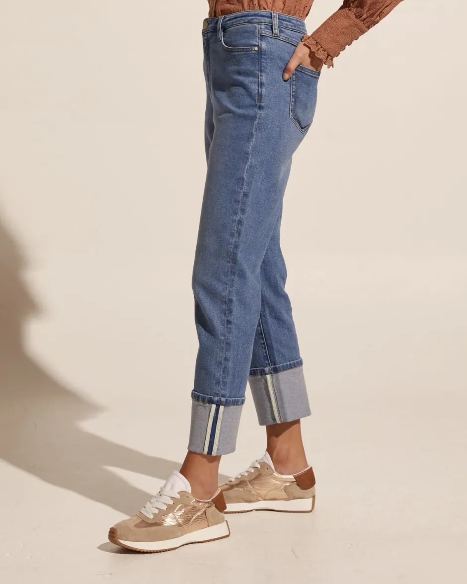 zoe kratzmann Bottoms|Journey Jean-Vintage Denim