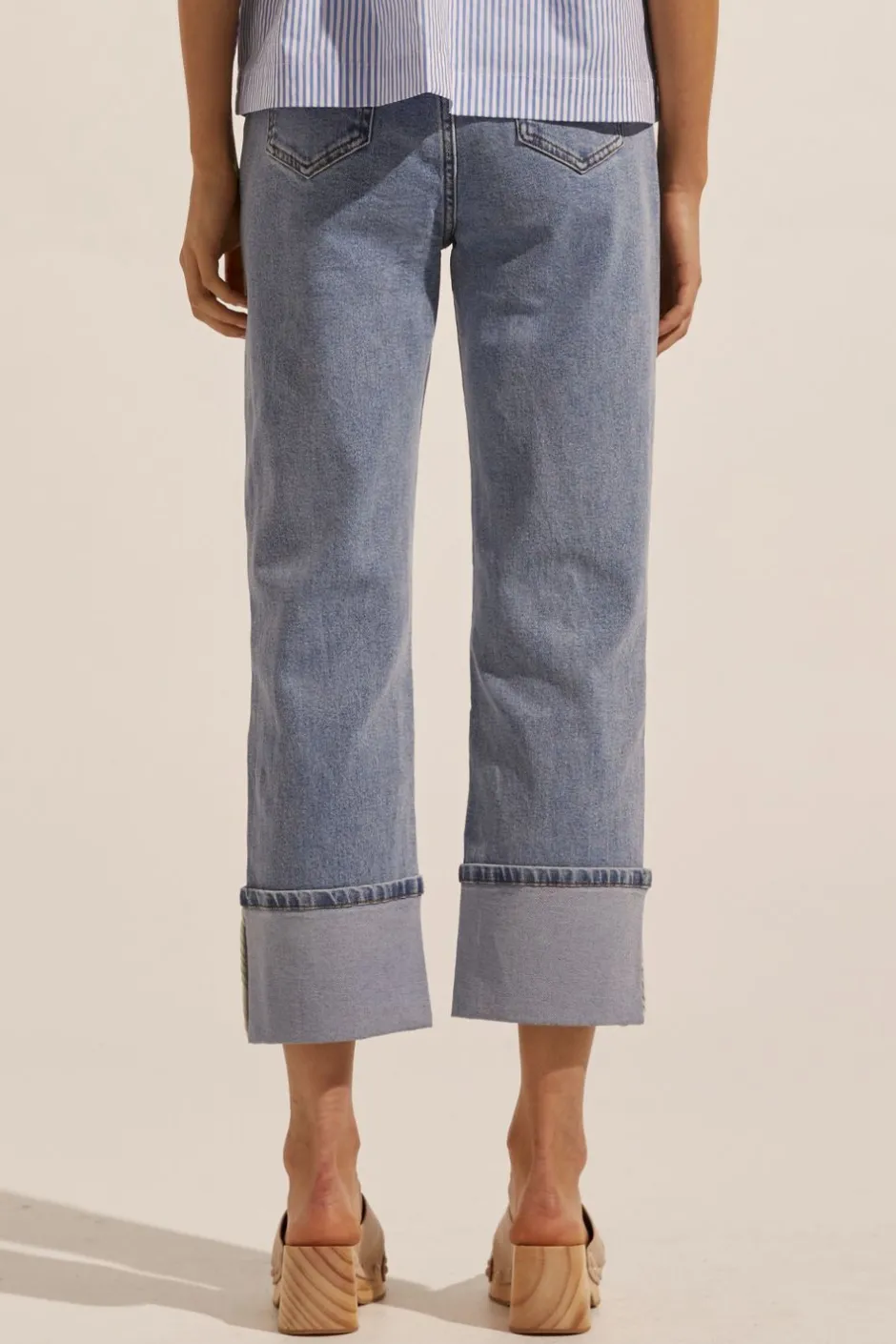 zoe kratzmann Bottoms|Journey Jean-Washed Denim