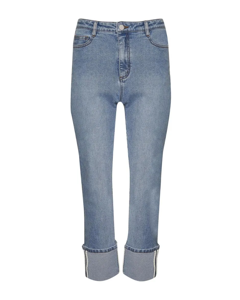 zoe kratzmann Bottoms|Journey Jean-Washed Denim