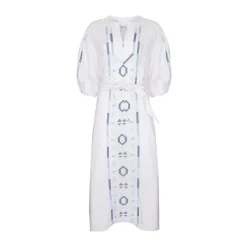 zoe kratzmann Dresses|Limbo Dress-Azure Embroid