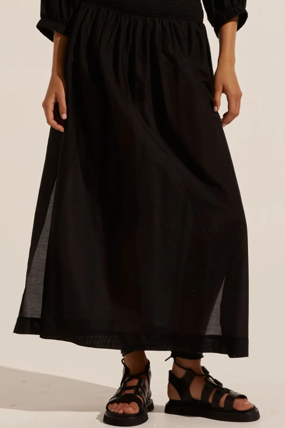 zoe kratzmann Bottoms|Luna Skirt-Black