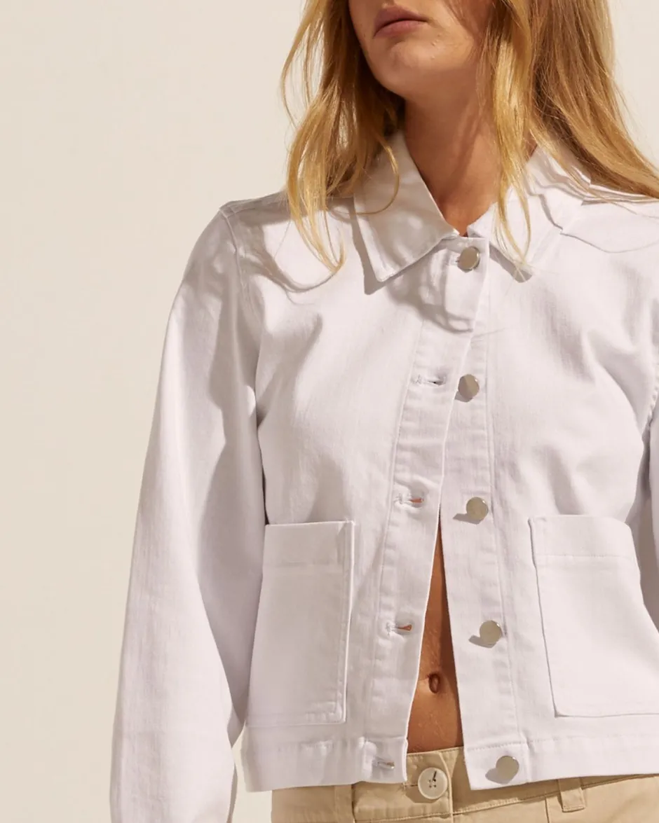 zoe kratzmann Jackets|Measure Jacket-Porcelain