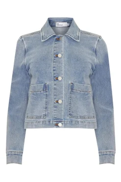 zoe kratzmann Jackets|Measure Jacket-Washed Denim