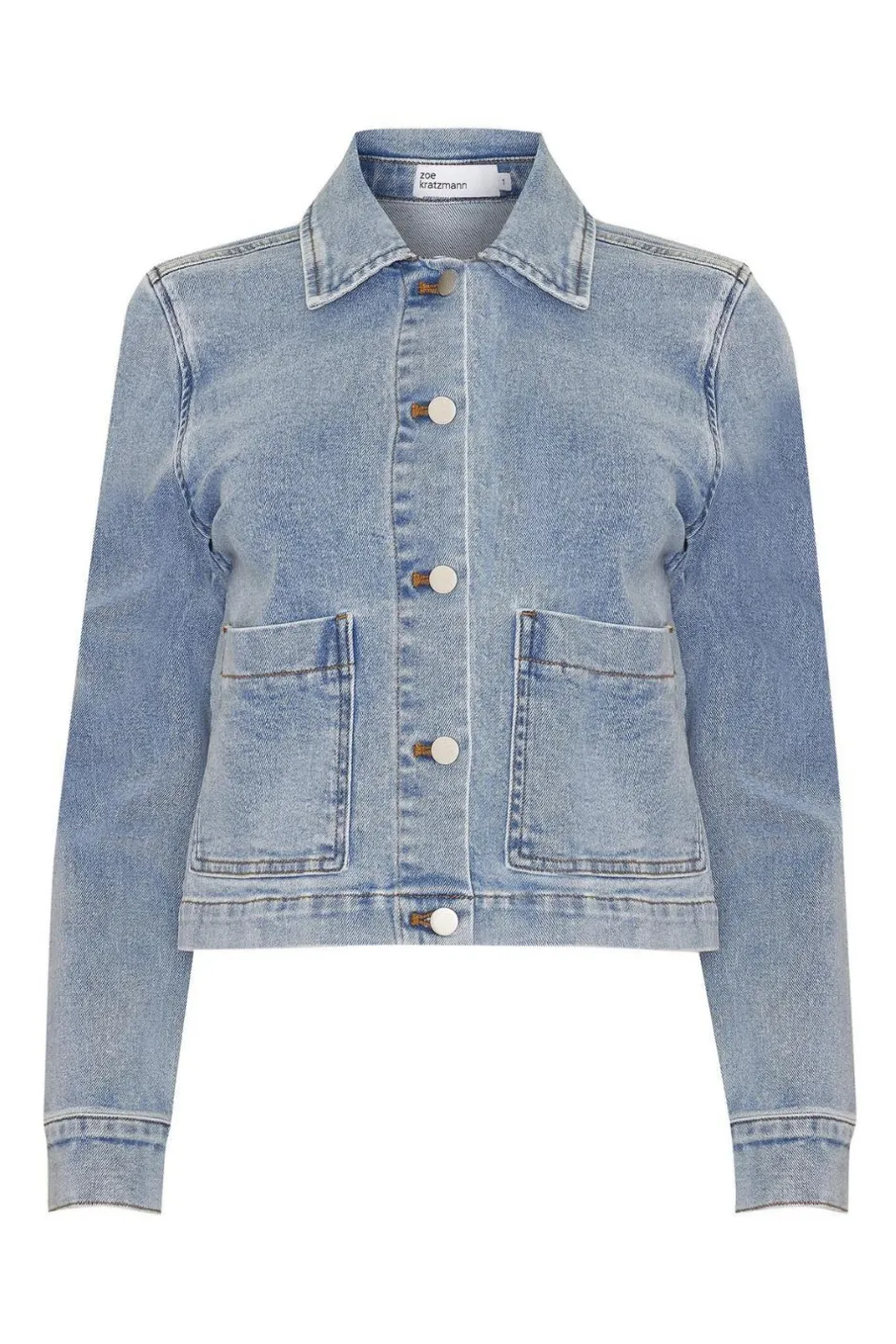 zoe kratzmann Jackets|Measure Jacket-Washed Denim