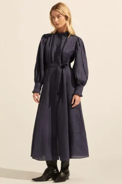 zoe kratzmann Dresses|Melody Dress-Indigo