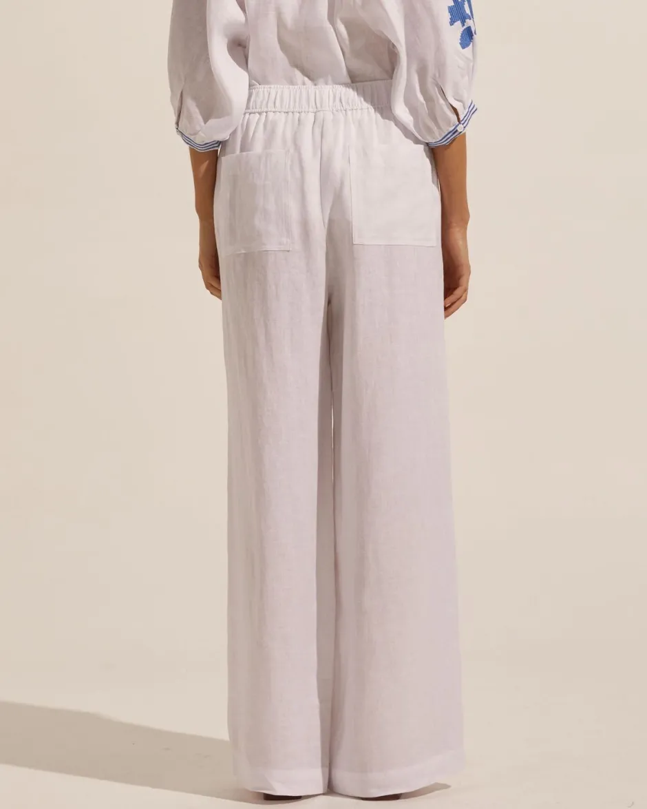 zoe kratzmann Bottoms|Merit Pant-Porcelain