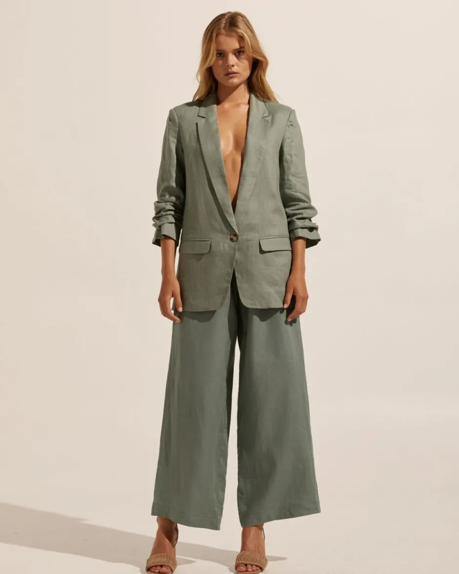 zoe kratzmann Bottoms|Merit Pant-Sage