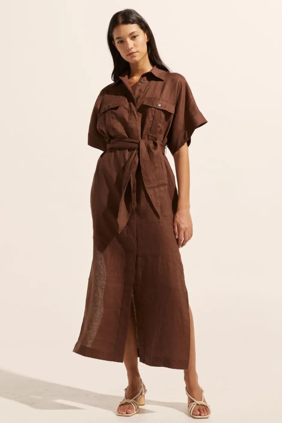 zoe kratzmann Dresses|Moat Dress-Carob
