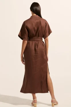 zoe kratzmann Dresses|Moat Dress-Carob