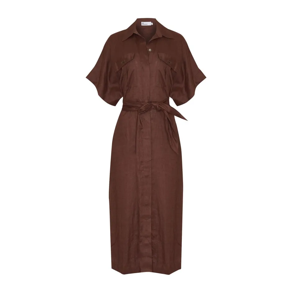 zoe kratzmann Dresses|Moat Dress-Carob