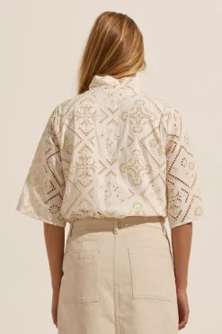 zoe kratzmann Tops|Note Top-Butter