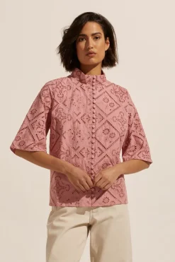 zoe kratzmann Tops|Note Top-Rose