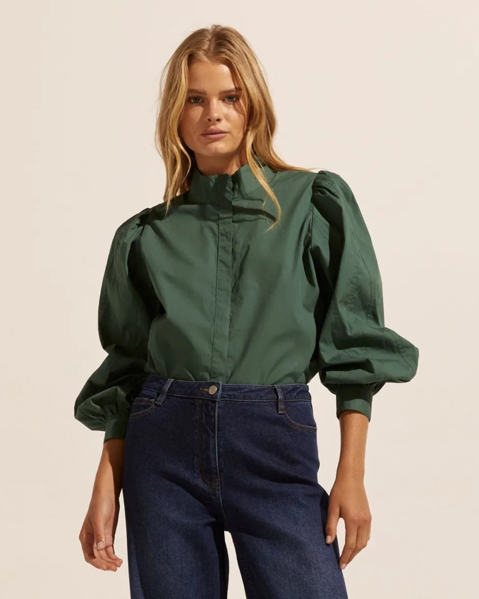 zoe kratzmann Tops|Oblige Top-Basil