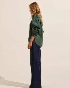 zoe kratzmann Tops|Oblige Top-Basil