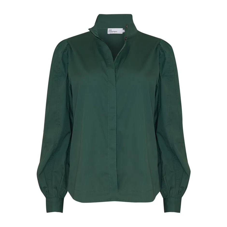 zoe kratzmann Tops|Oblige Top-Basil