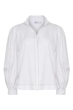 zoe kratzmann Tops|Oblige Top-Porcelain