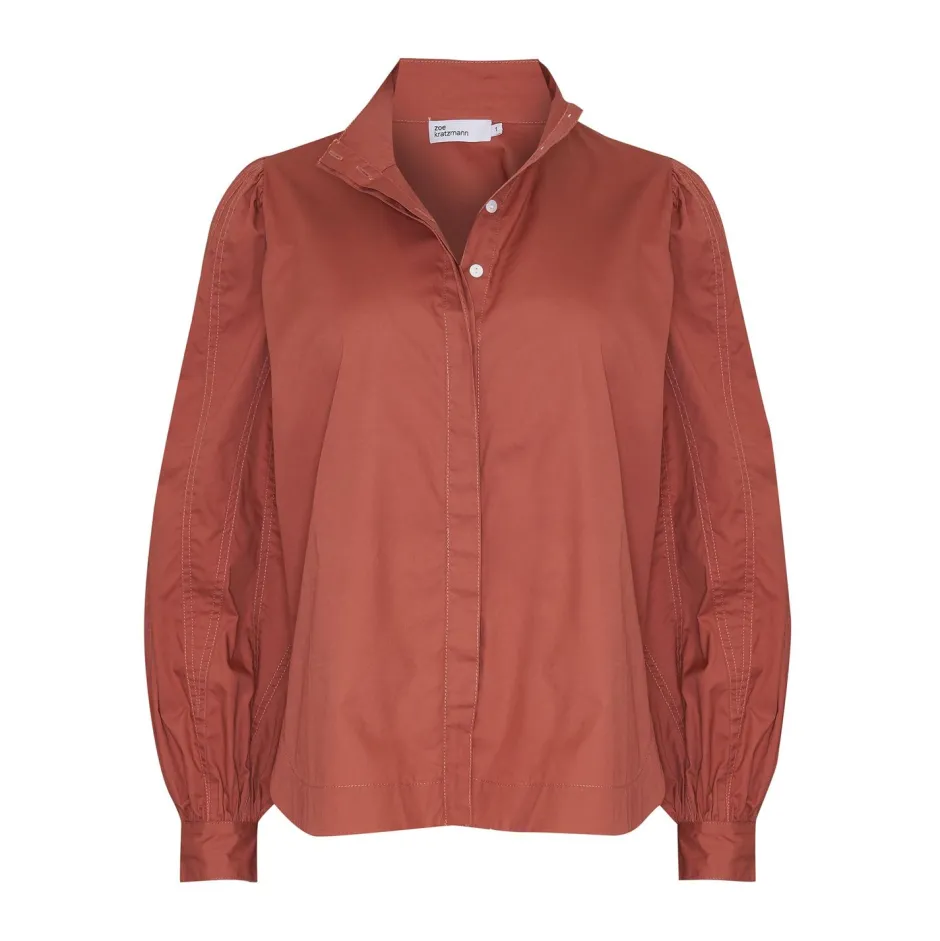 zoe kratzmann Tops|Oblige Top-Rust
