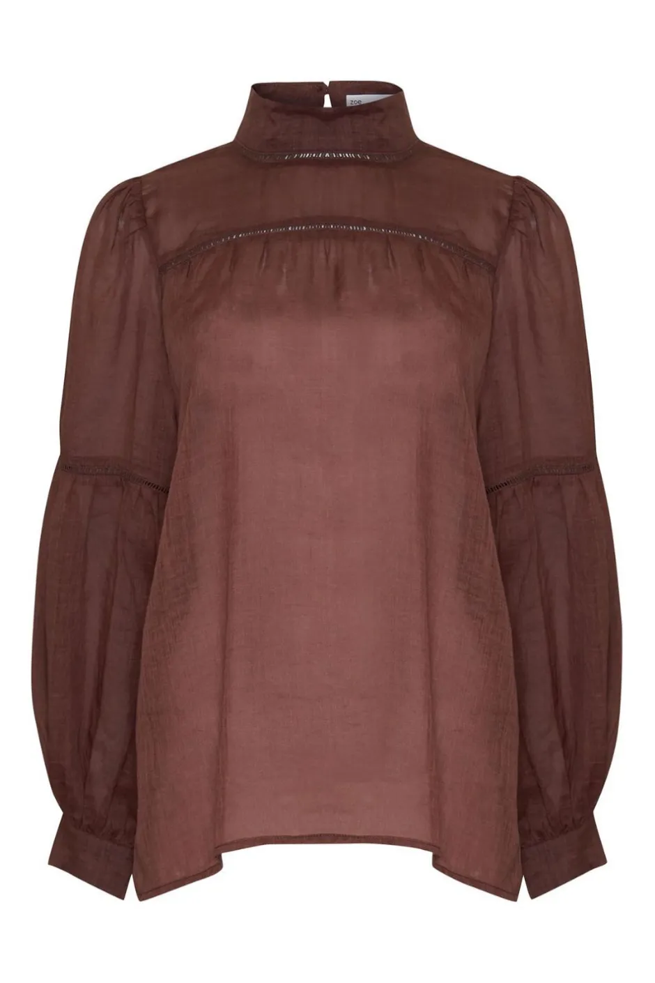 zoe kratzmann Tops|Pace Top-Chocolate