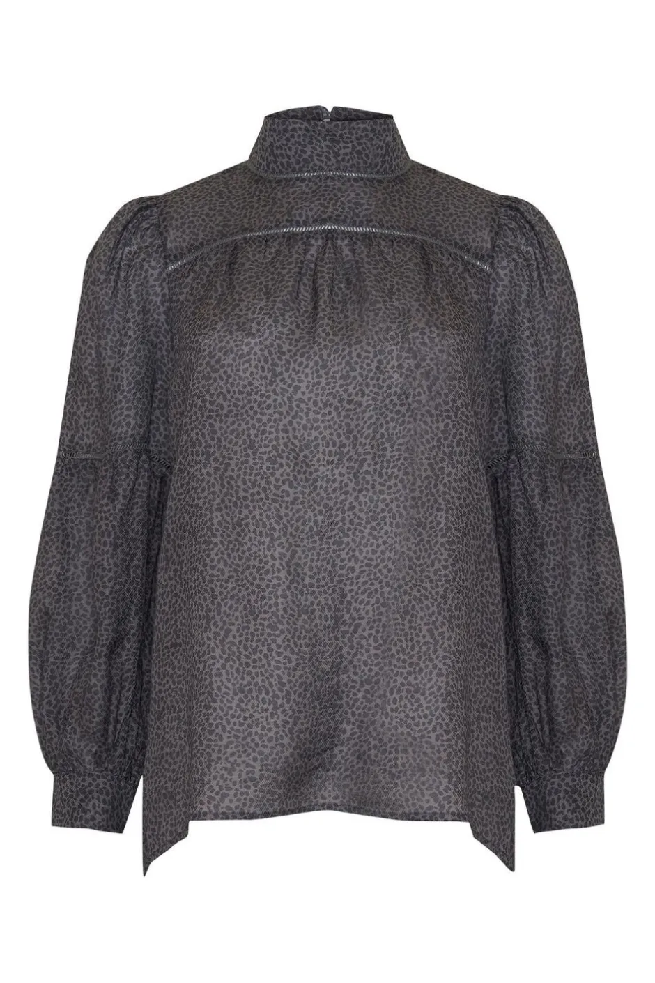 zoe kratzmann Tops|Pace Top-Graphite Leopard