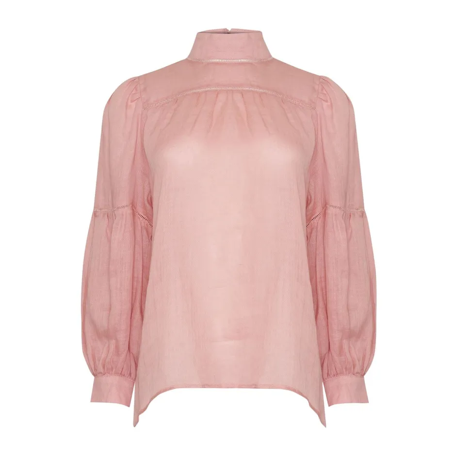 zoe kratzmann Tops|Pace Top-Salmon