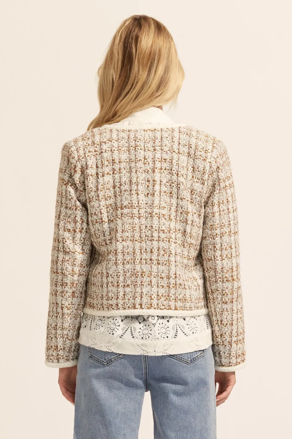 zoe kratzmann Jackets|Patron Jacket-Caramel Boucle
